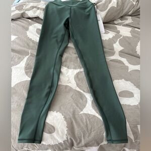 Womens new with tags  ALO Green Leggings